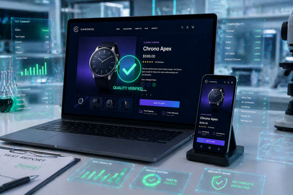 Testing and quality assurance 