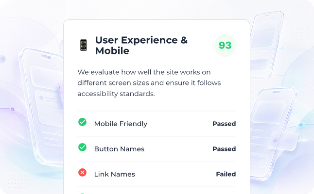 User experience & mobile