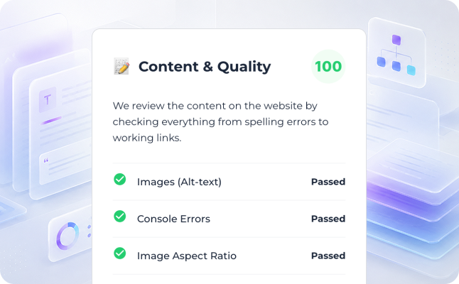 Content & quality