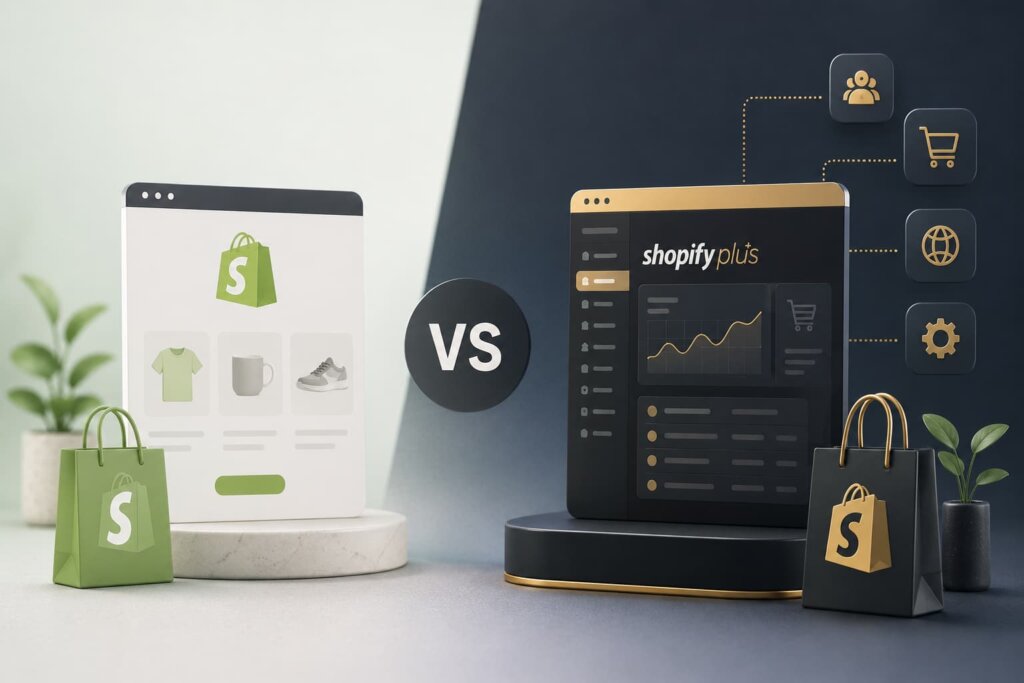 Shopify vs Shopify Plus