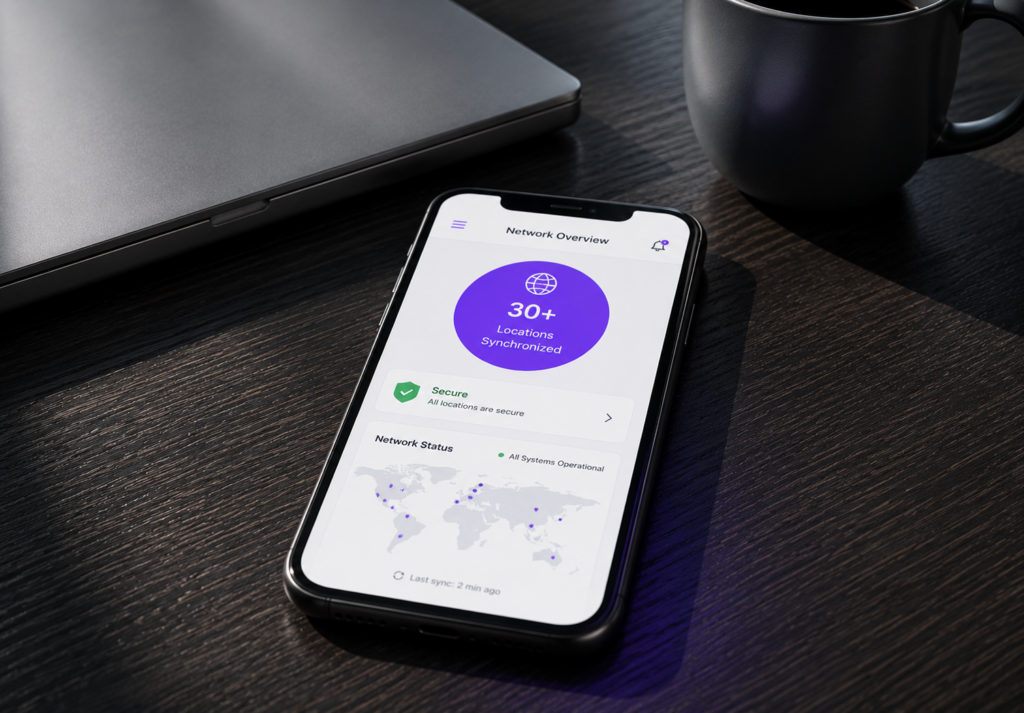 Multi-location multisite support