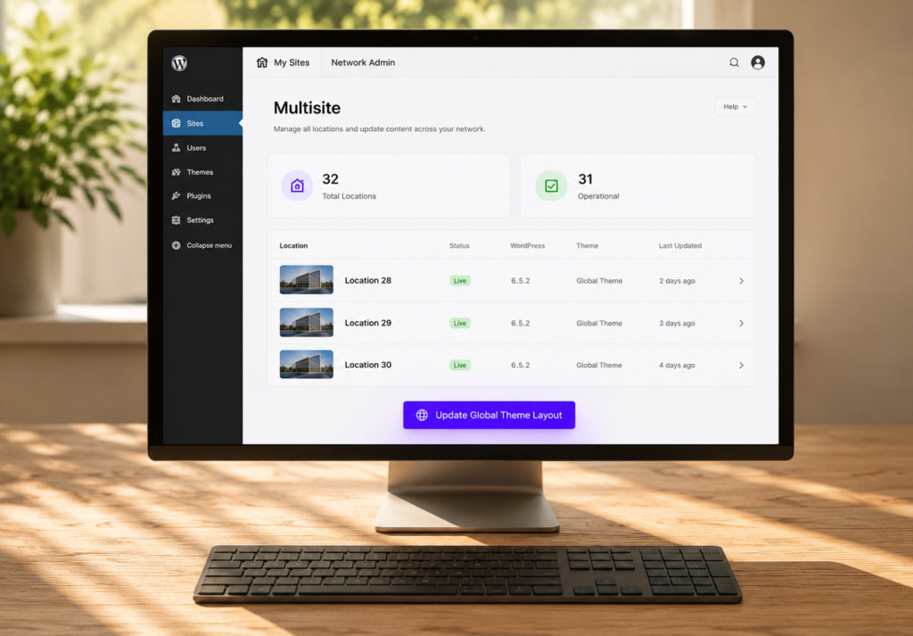 Enterprise multi-site infrastructure